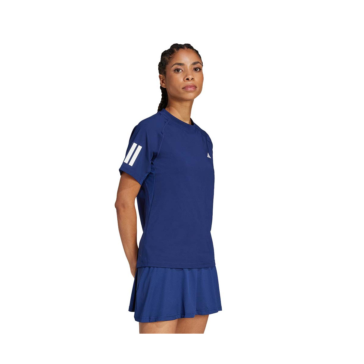 Adidas 3-Streifen T-Shirt Damen Marineblau
