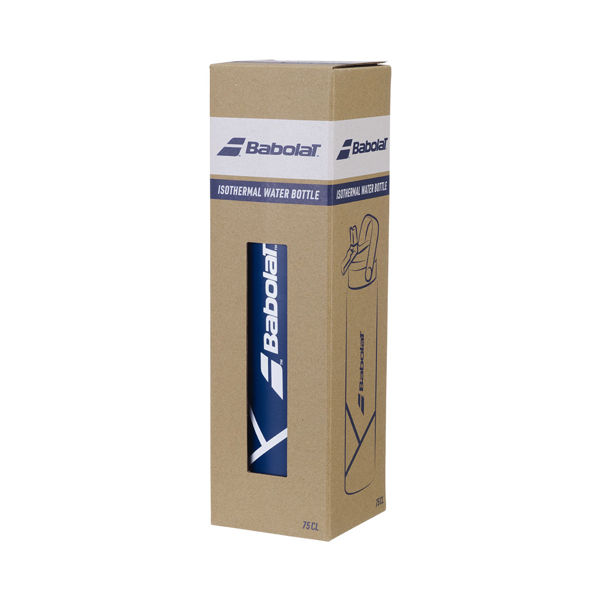 Babolat Isotherme Trinkflasche Blau