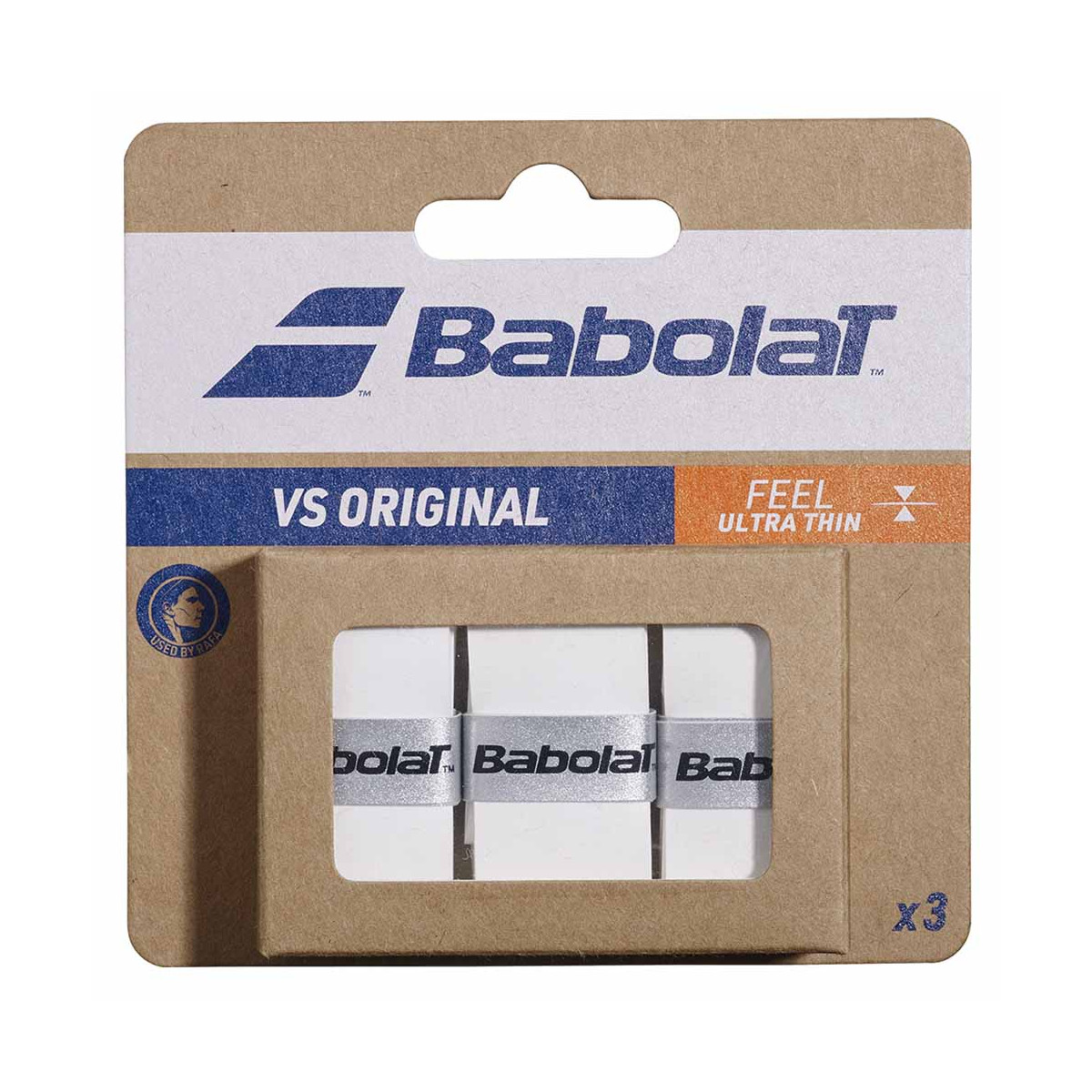Babolat VS Original Overgrip Wei&szlig; 3er-Pack
