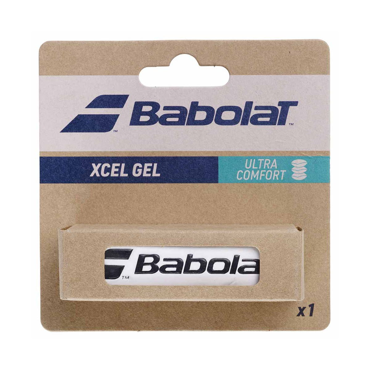 Babolat XCel Gel Basisgriffband Wei&szlig;