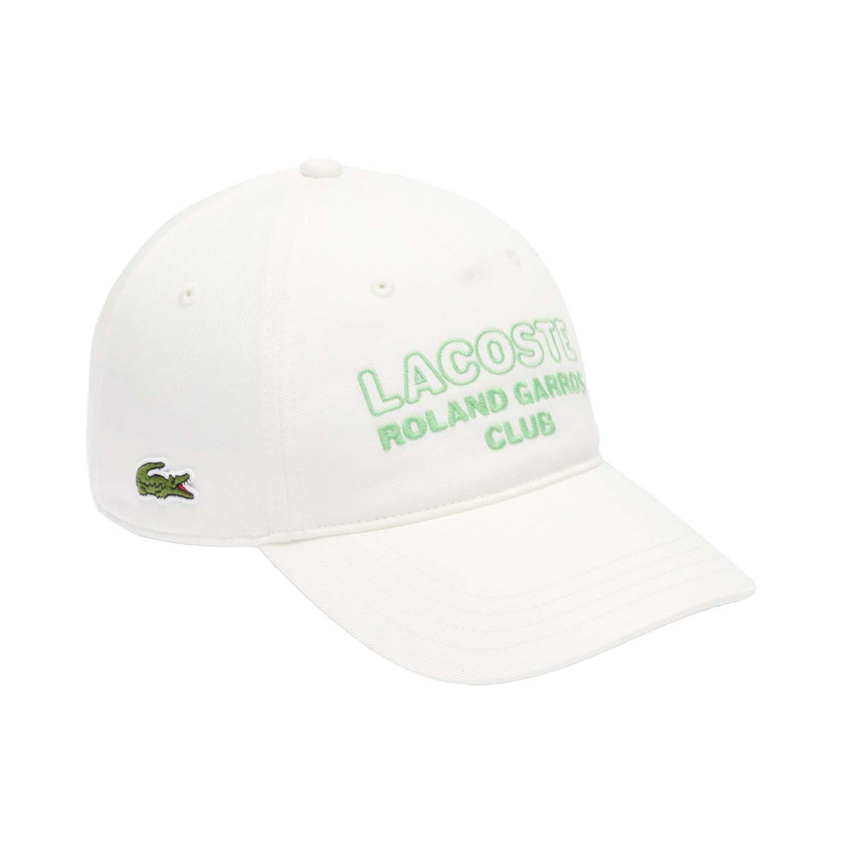 Lacoste Roland Garros Club Cap Wei&szlig;