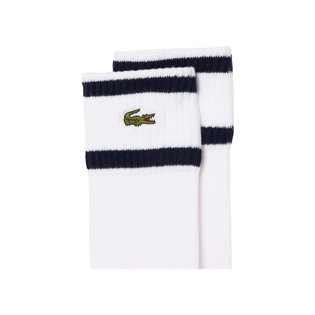 Lacoste Roland Garros Socken Wei&szlig; / Marineblau