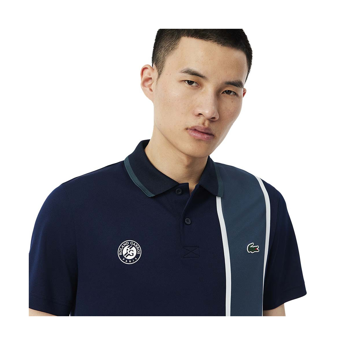 Lacoste Sport Roland Garros Poloshirt Marineblau