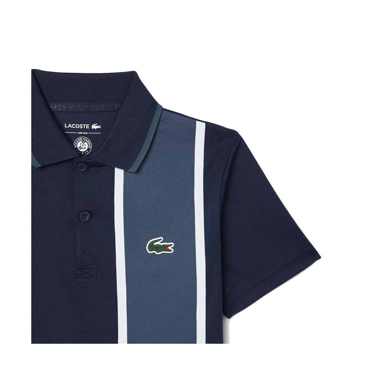 Lacoste Sport Roland Garros Junior Poloshirt Marineblau