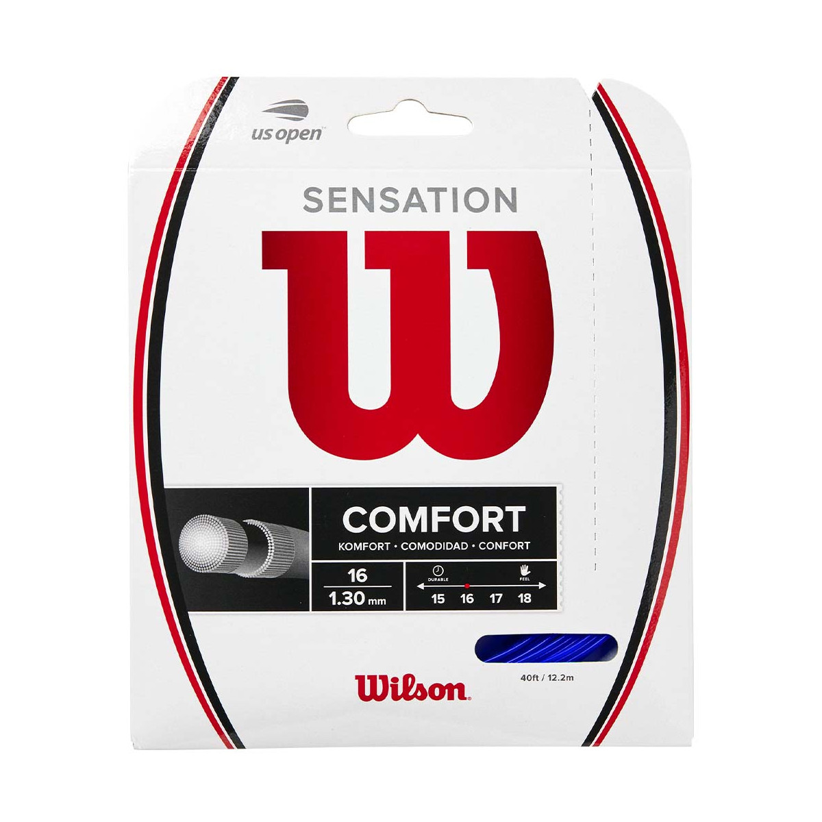 Wilson Sensation Tennissaite Blau 12 m