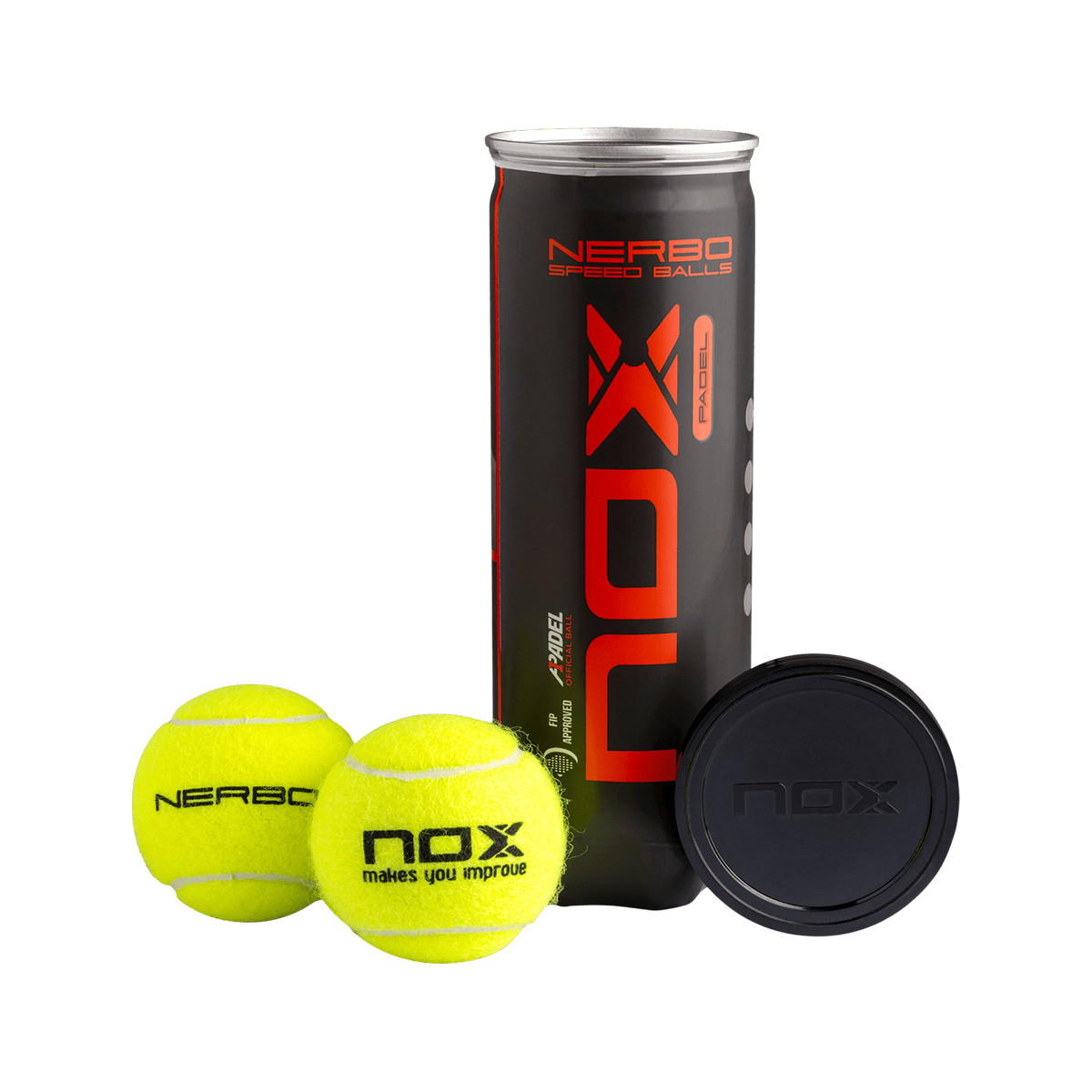 Nox Pro Titanium Padelb&auml;lle 3er-Dose