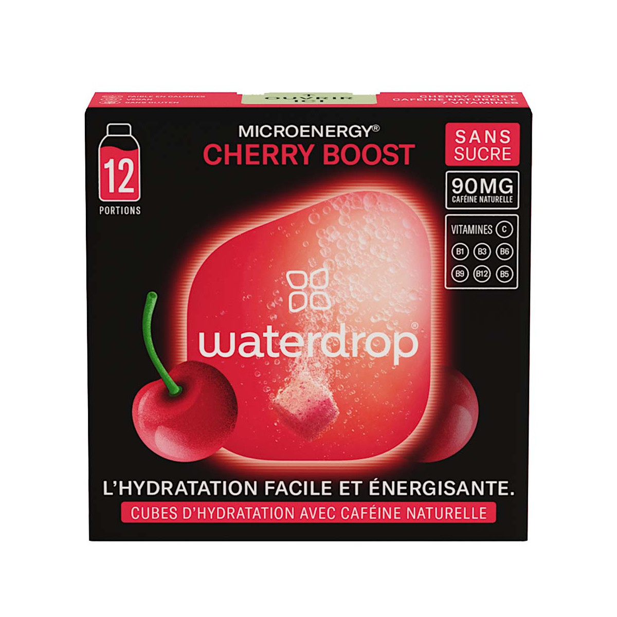 Waterdrop Cherry Boost Microenergy 12er-Pack