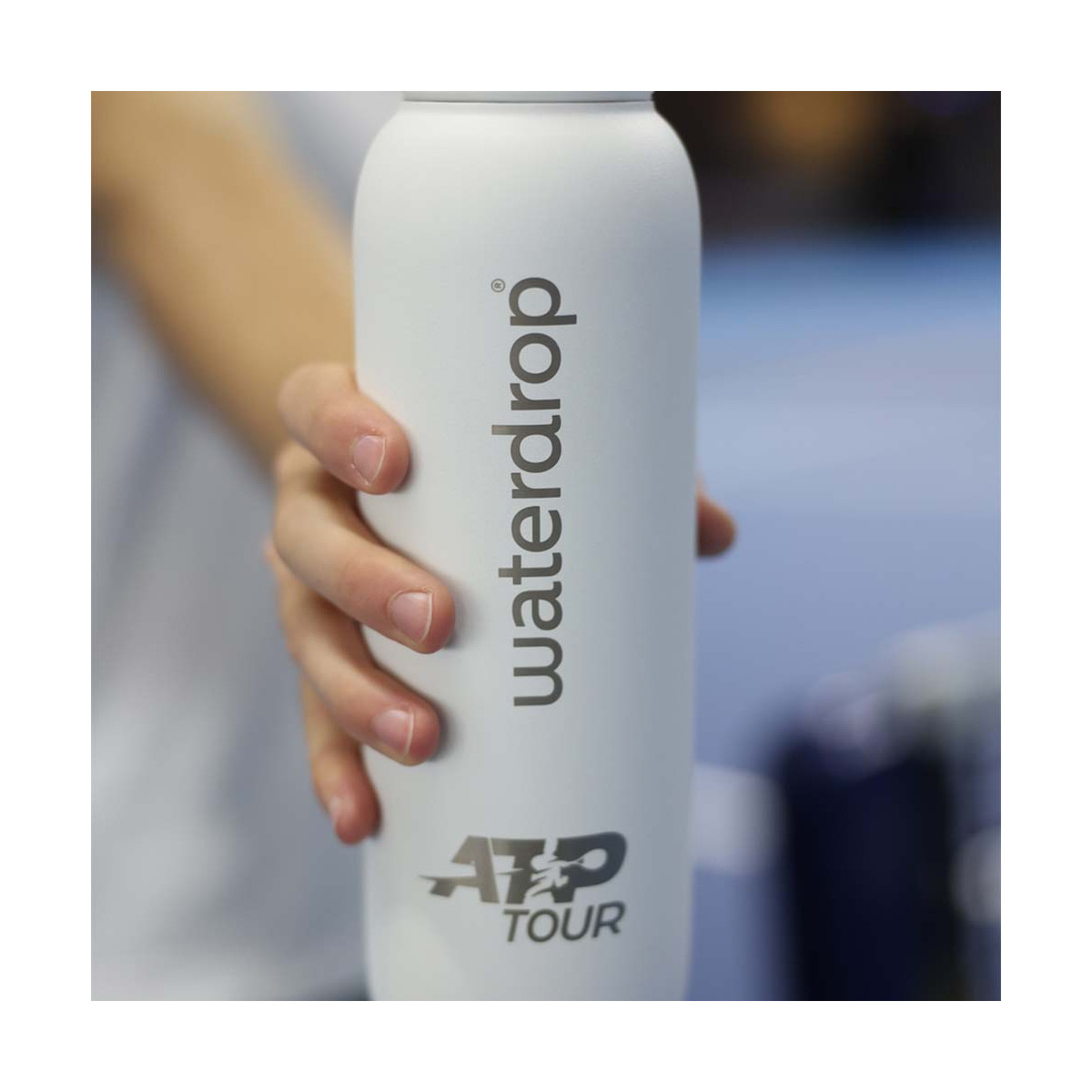 Waterdrop ATP Tour Thermo-Trinkflasche Wei&szlig;