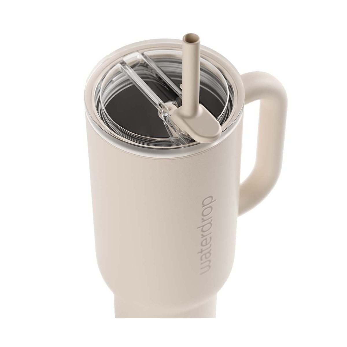 Waterdrop Explorer Thermo-Trinkflasche Cremewei&szlig;