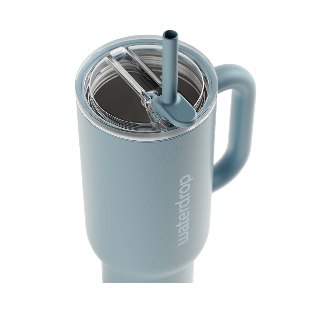Waterdrop Explorer Thermo-Trinkflasche Blau