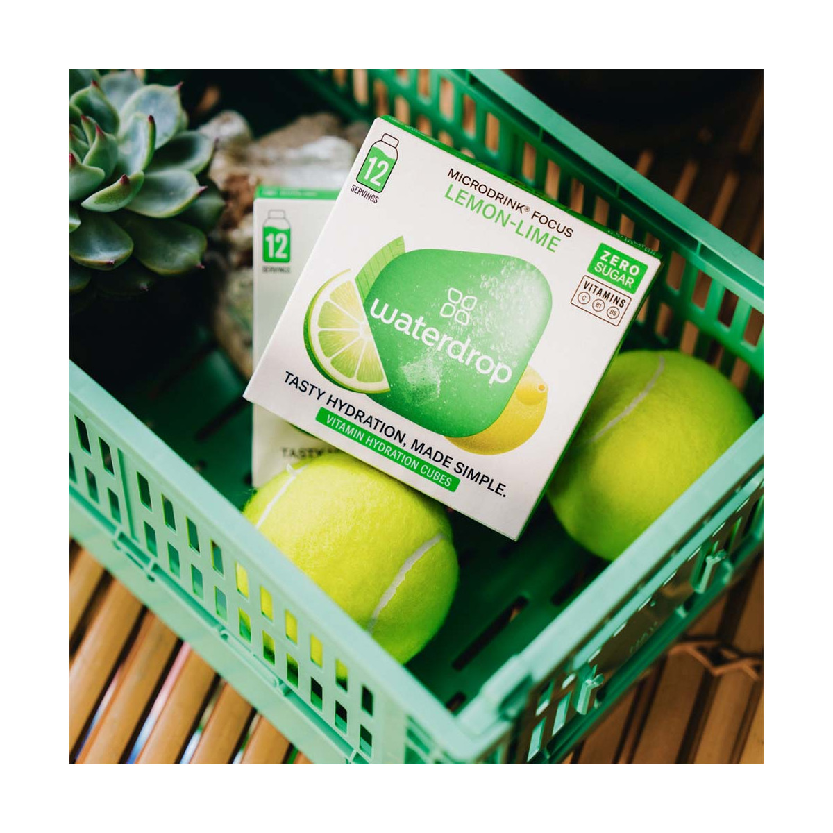 Waterdrop Zitrone / Limette Microdrink 12er-Pack