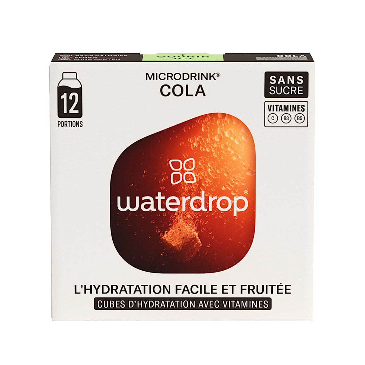 Waterdrop Zitrone / Limette Microdrink 12er-Pack