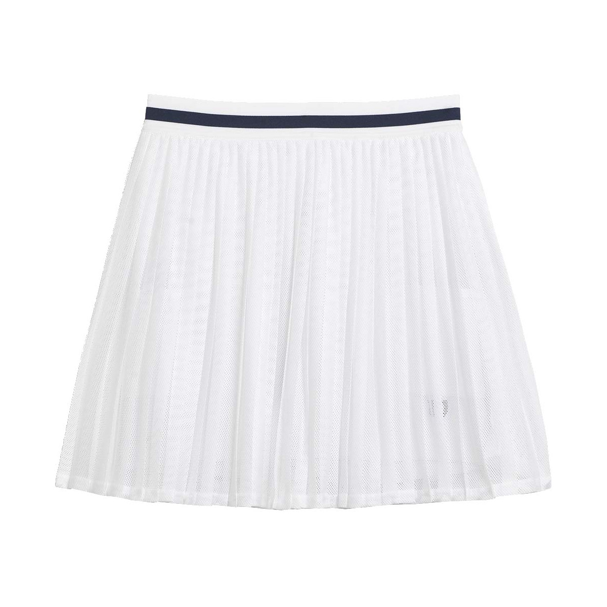 Wilson Team Pleated Rock Wei&szlig;