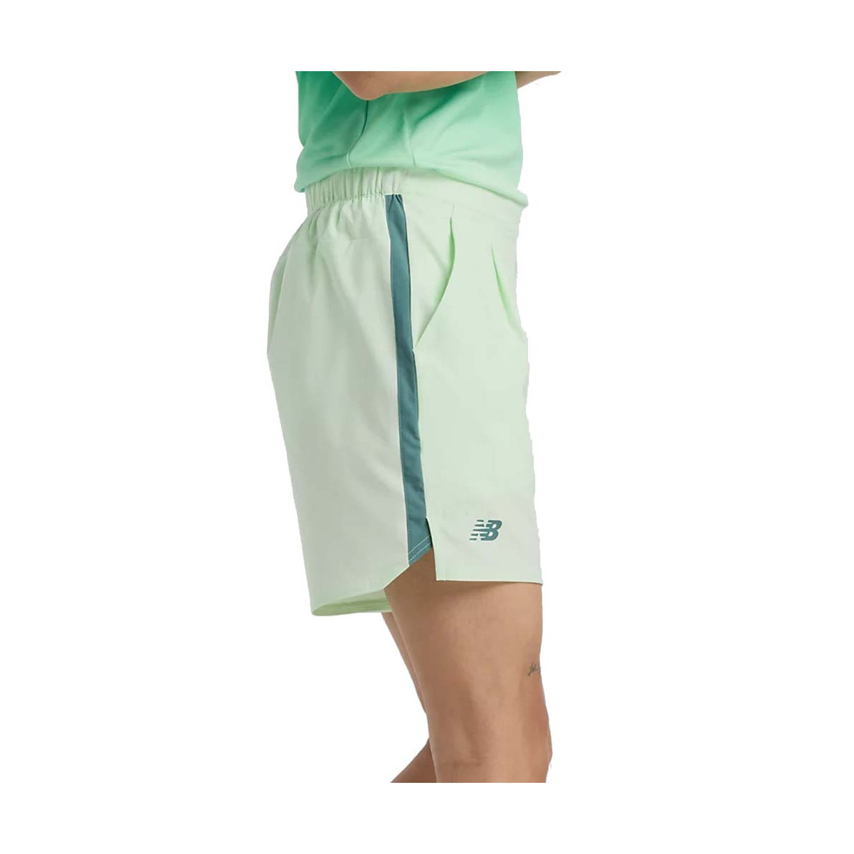 New Balance Tournament Short Lime