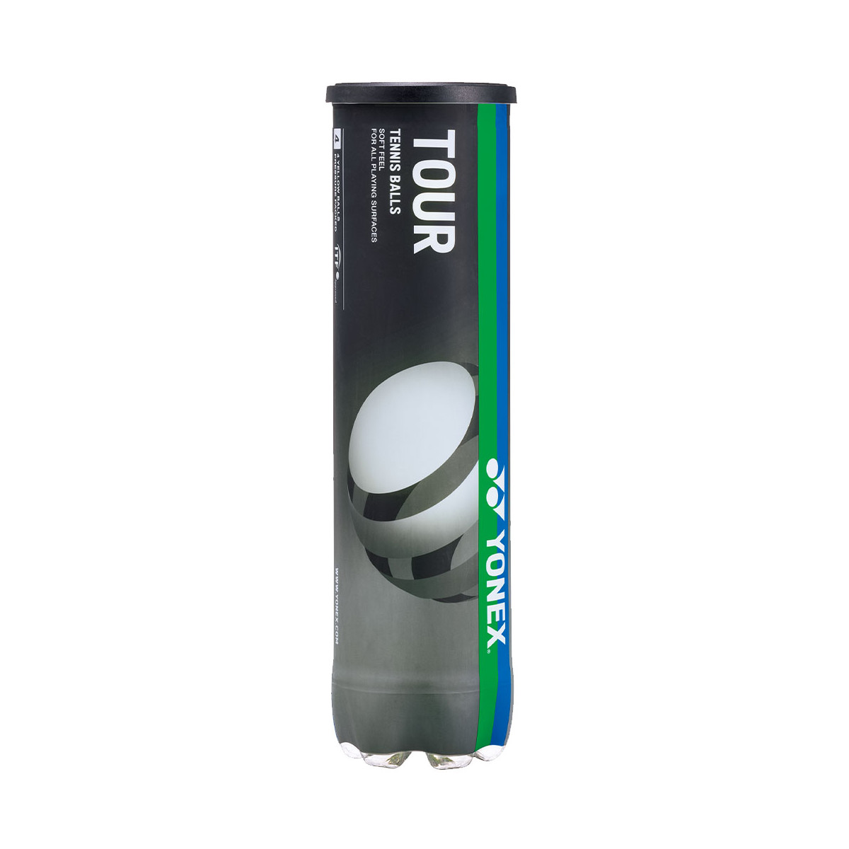 Yonex Tour Tennisb&auml;lle 4er-Dose