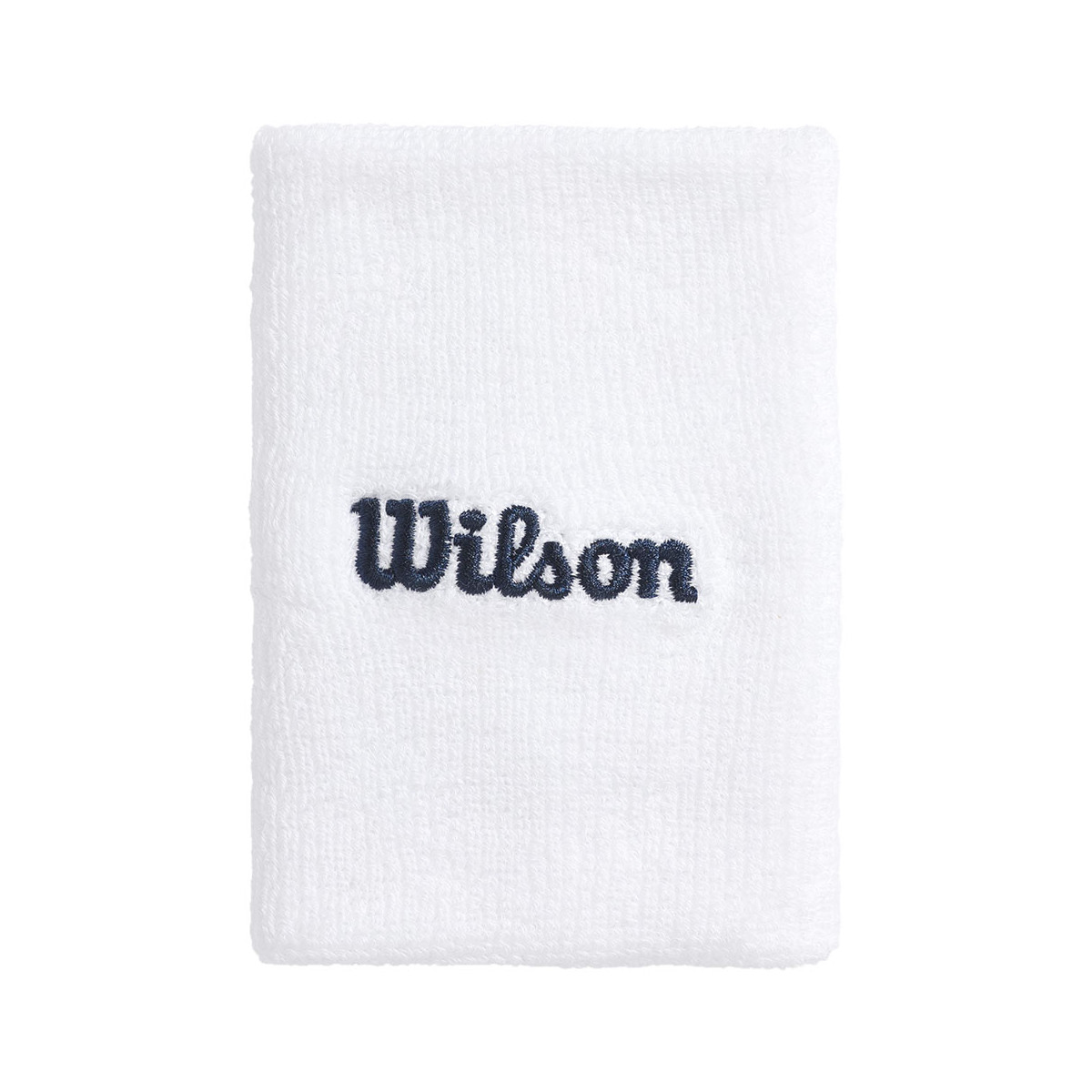 Wilson Wide Terry Schwei&szlig;band Wei&szlig; 2er-Pack