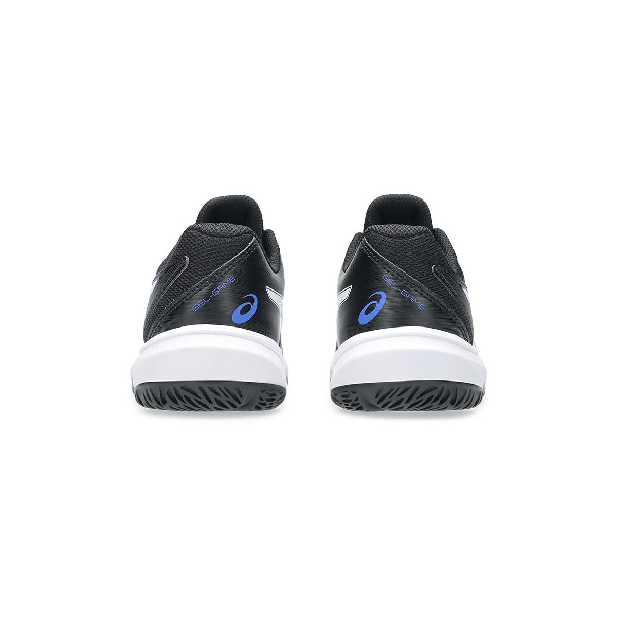 Asics Gel Game GS Tennisschuhe Junior Schwarz / Wei&szlig;
