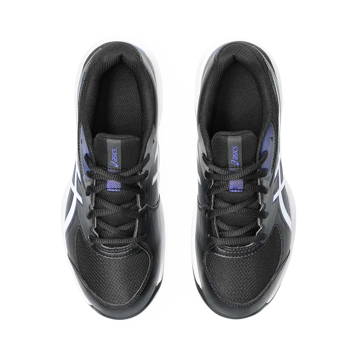 Asics Gel Game GS Tennisschuhe Junior Schwarz / Wei&szlig;