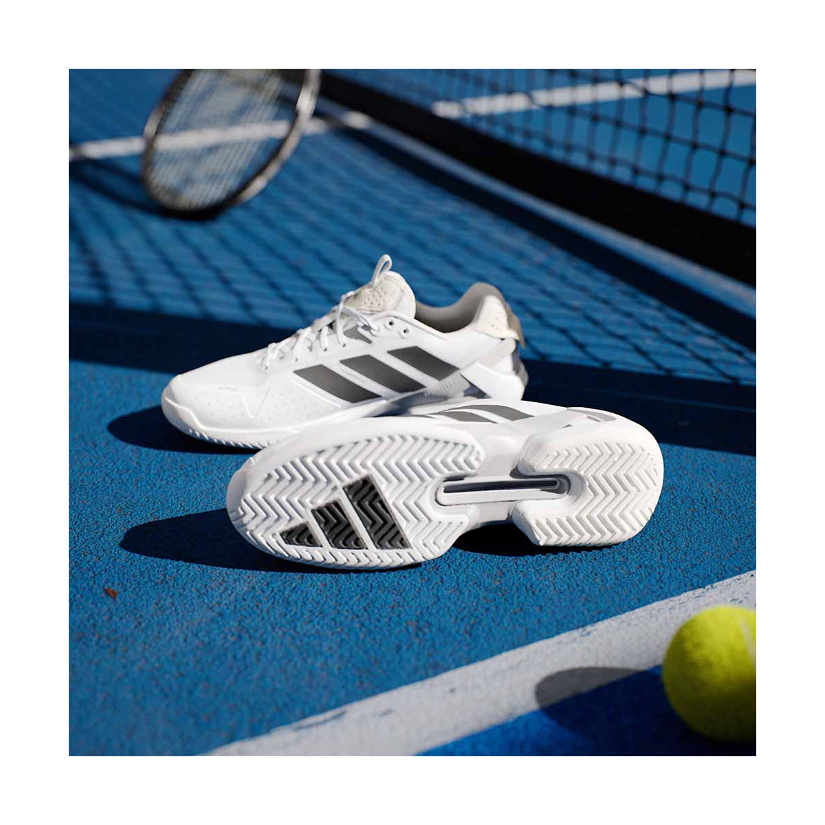 Adidas Adizero Ubersonic 5 Tennisschuhe Wei&szlig;