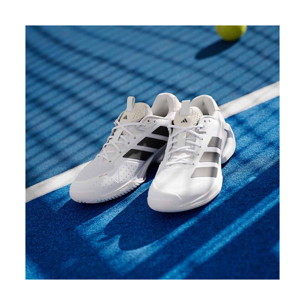 Adidas Adizero Ubersonic 5 Tennisschuhe Wei&szlig;
