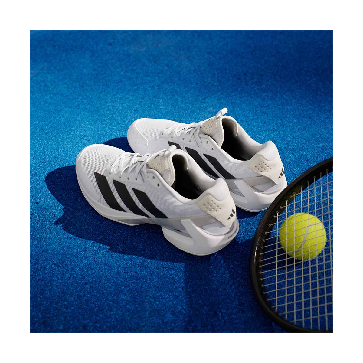Adidas Adizero Ubersonic 5 Tennisschuhe Wei&szlig;