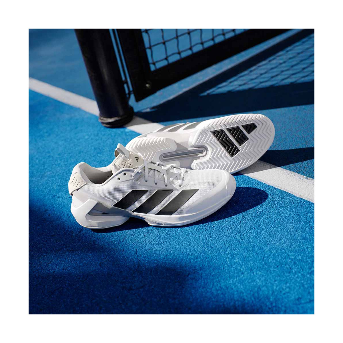 Adidas Adizero Ubersonic 5 Tennisschuhe Wei&szlig;