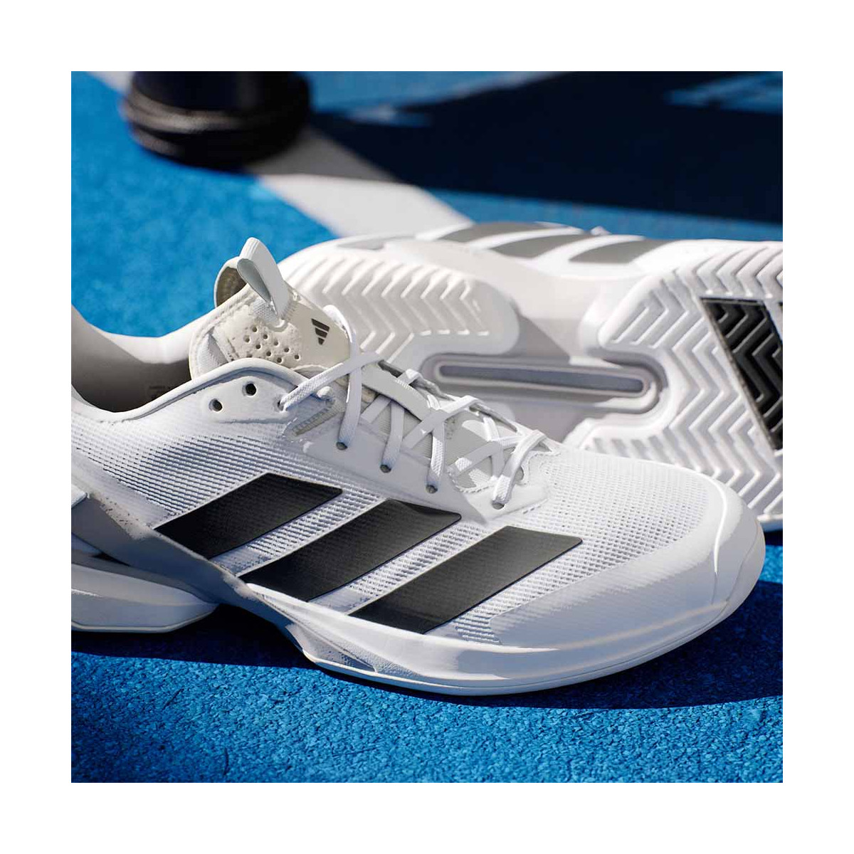 Adidas Adizero Ubersonic 5 Tennisschuhe Wei&szlig;