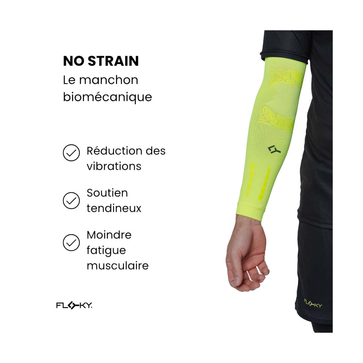 Floky NO-STRAIN X Agust&iacute;n Tapia Kompressions&auml;rmel