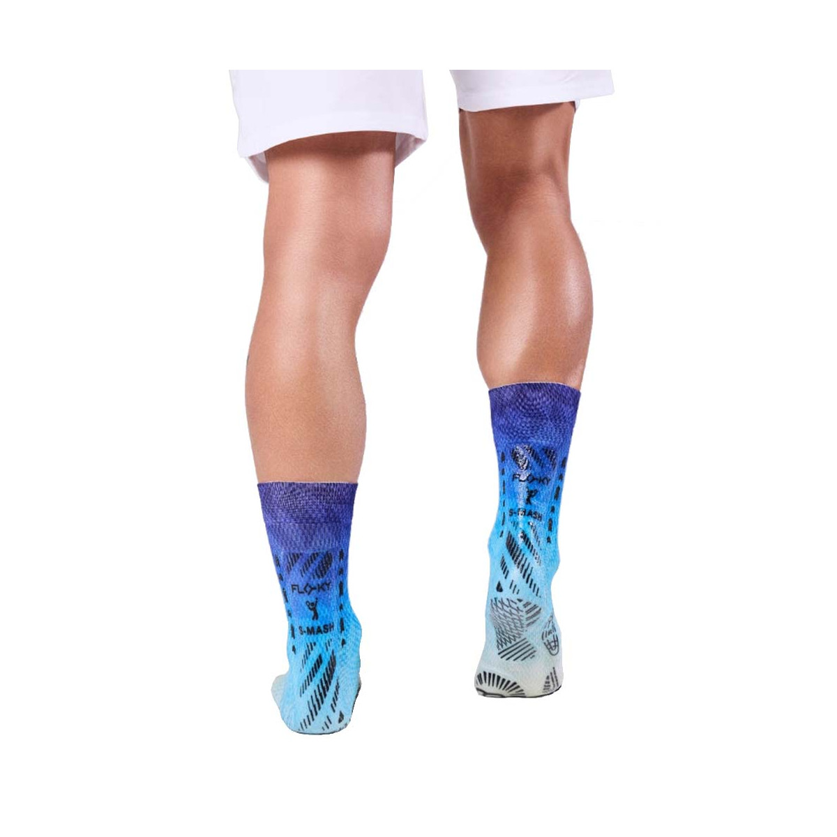 Floky S-MASH 3D FANTASY Bali Kompressionssocken Blau