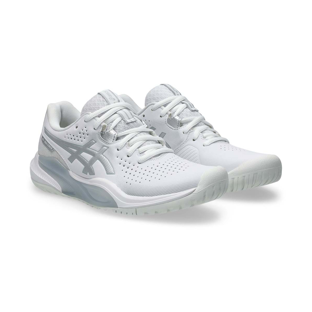 Asics Gel Challenger 15 Tennisschuhe Damen Wei&szlig; / Grau