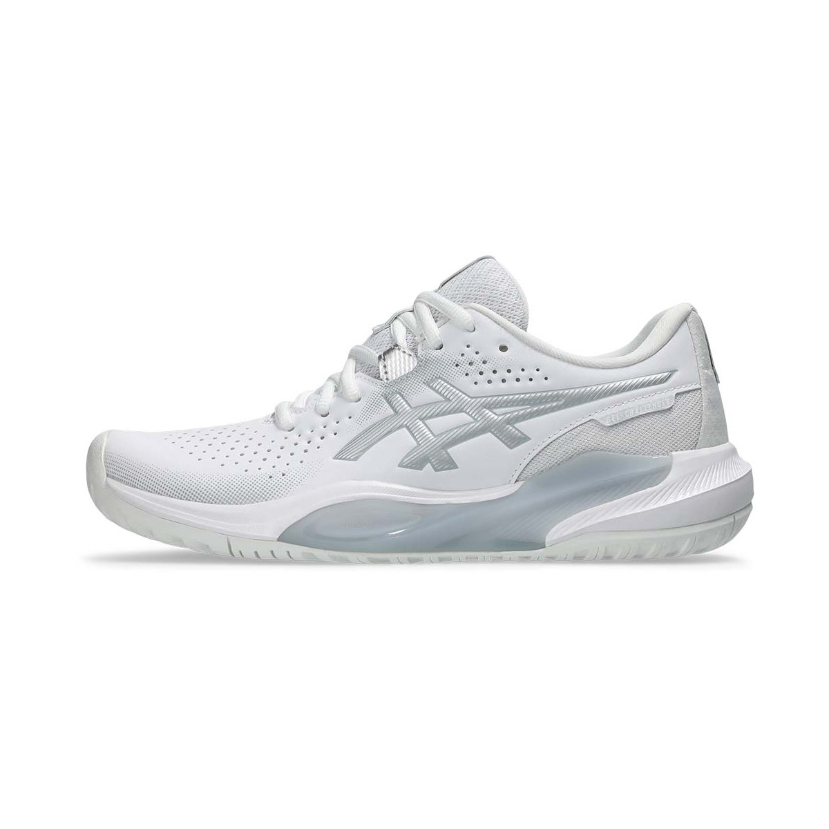 Asics Gel Challenger 15 Tennisschuhe Damen Wei&szlig; / Grau