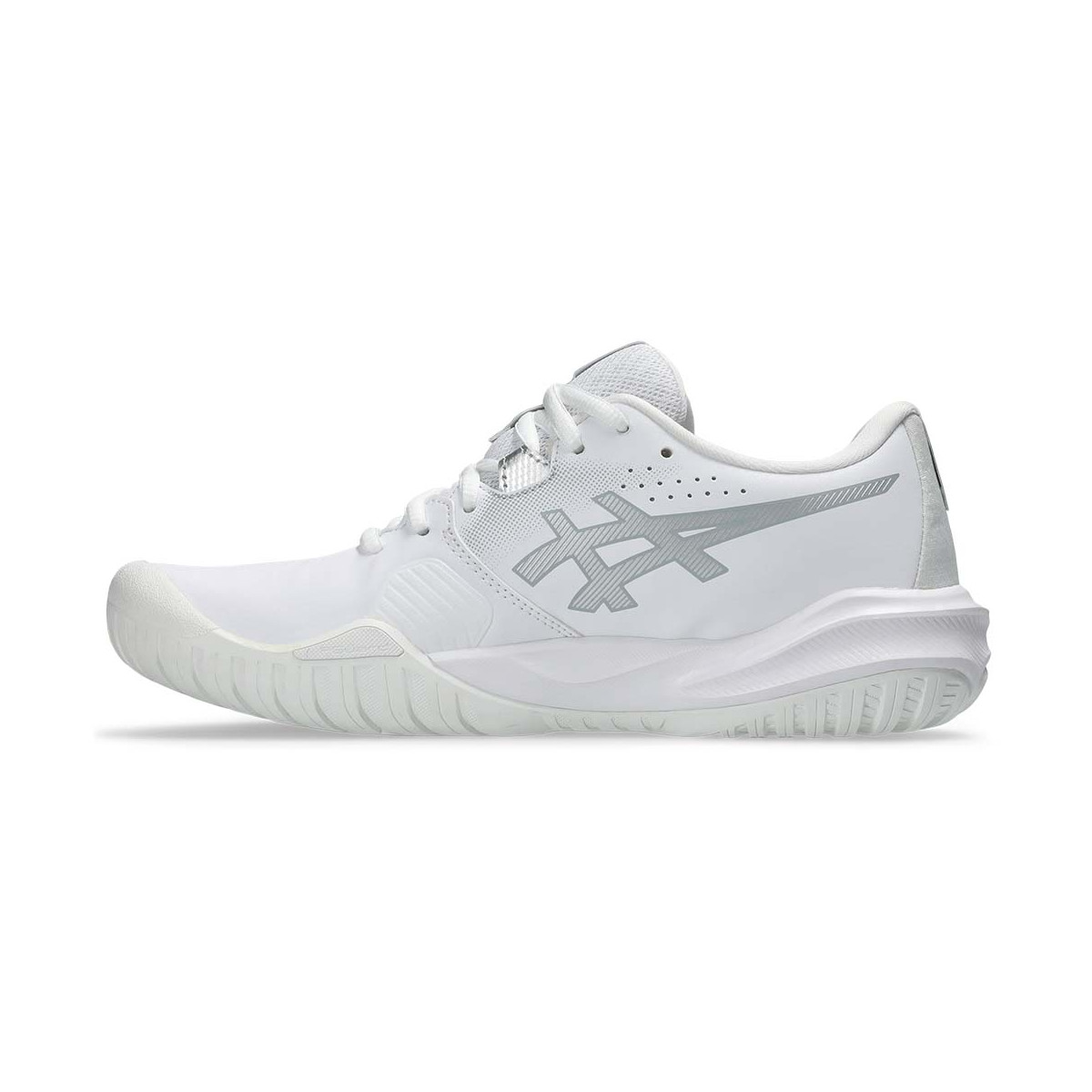 Asics Gel Challenger 15 Tennisschuhe Damen Wei&szlig; / Grau