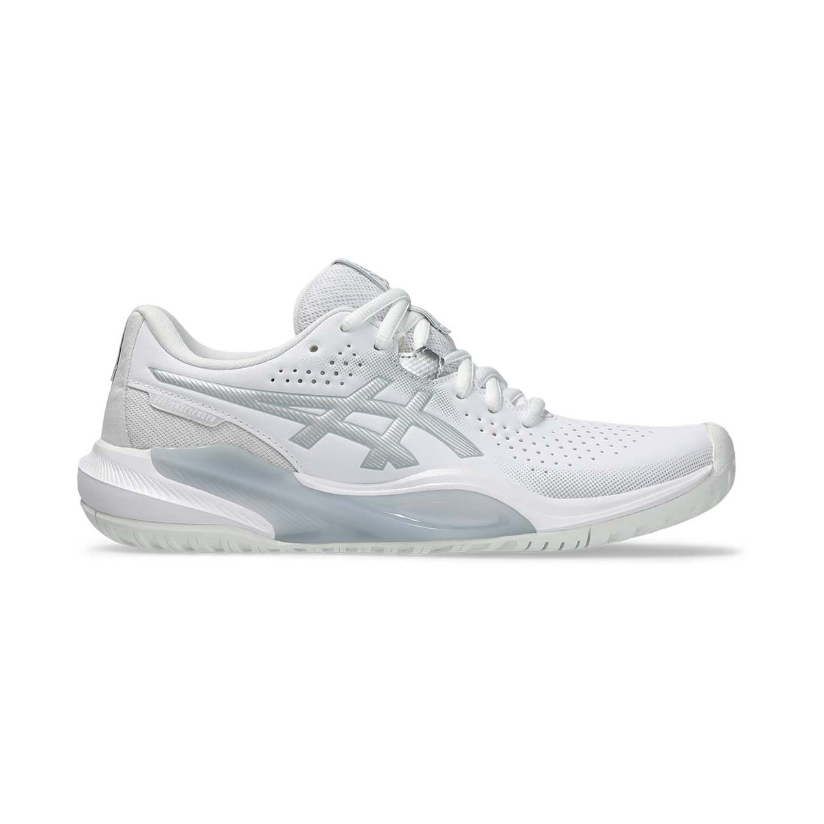 Asics Gel Challenger 15 Tennisschuhe Damen Wei&szlig; / Grau