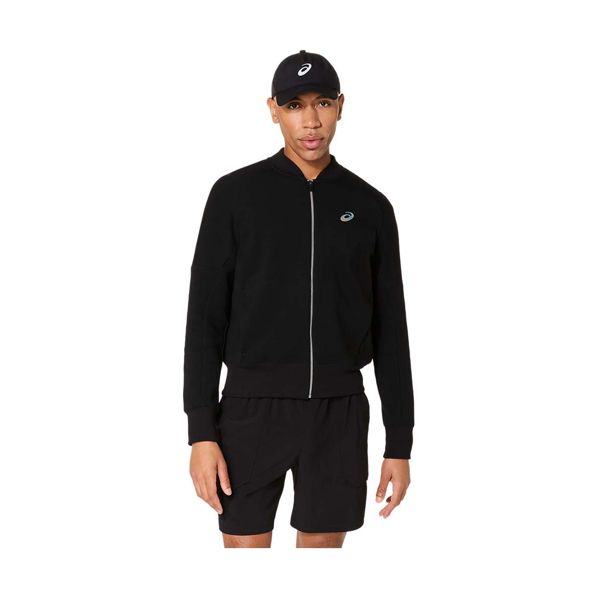 Asics Match Night Energy Jacke Schwarz