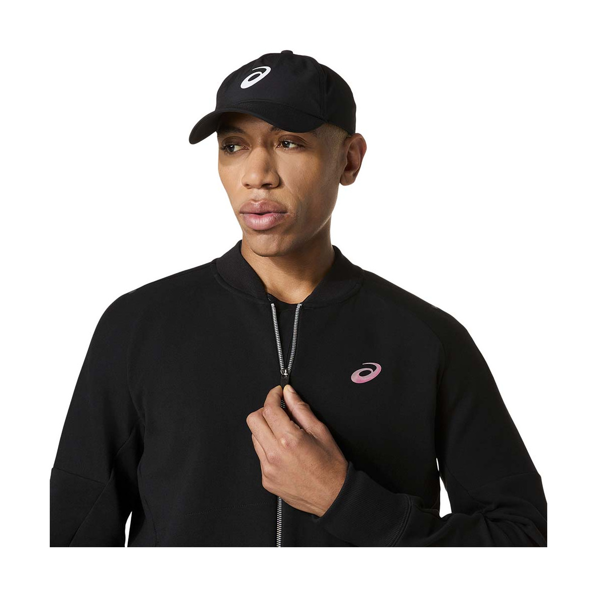 Asics Match Night Energy Jacke Schwarz