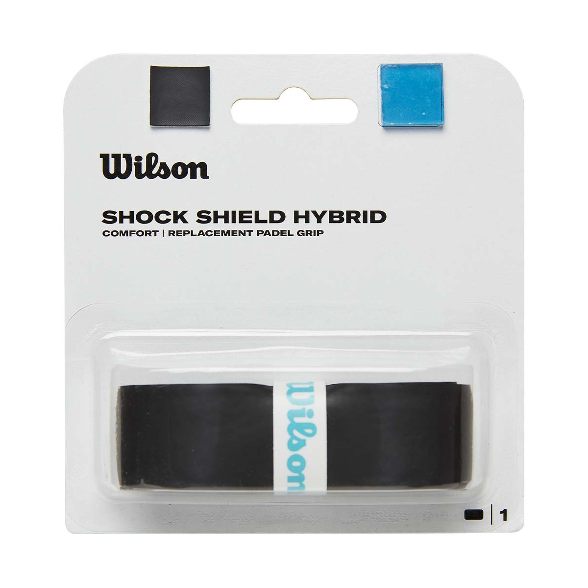 Wilson Shock Shield Hybrid Basisgriffband Schwarz