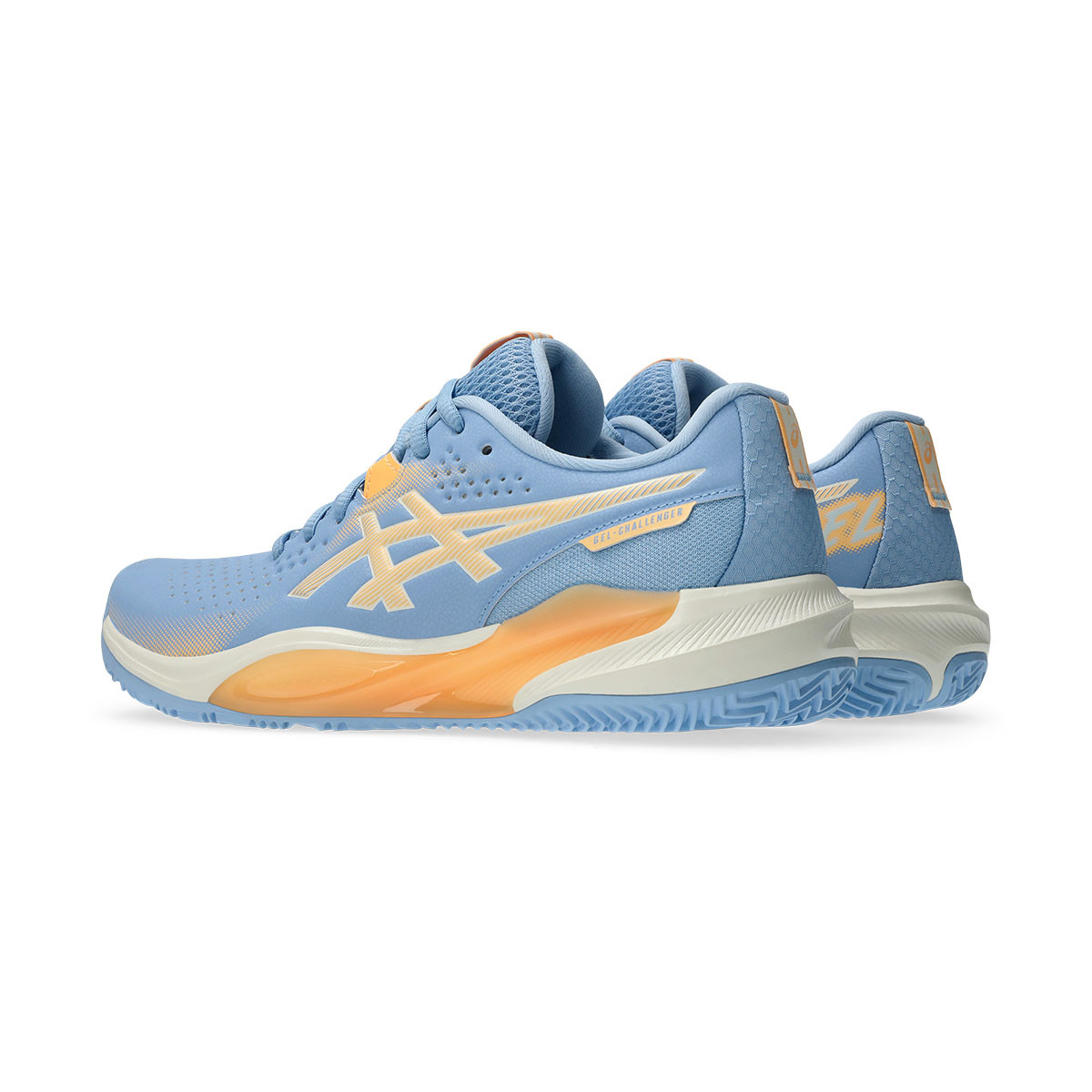 Asics Gel Challenger 15 Padelschuhe Damen Blau / Orange