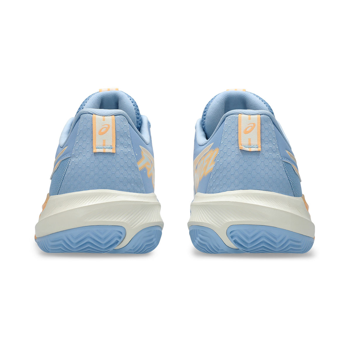 Asics Gel Challenger 15 Padelschuhe Damen Blau / Orange