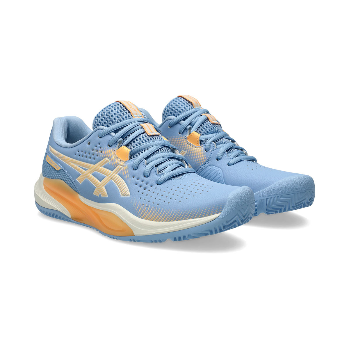Asics Gel Challenger 15 Padelschuhe Damen Blau / Orange