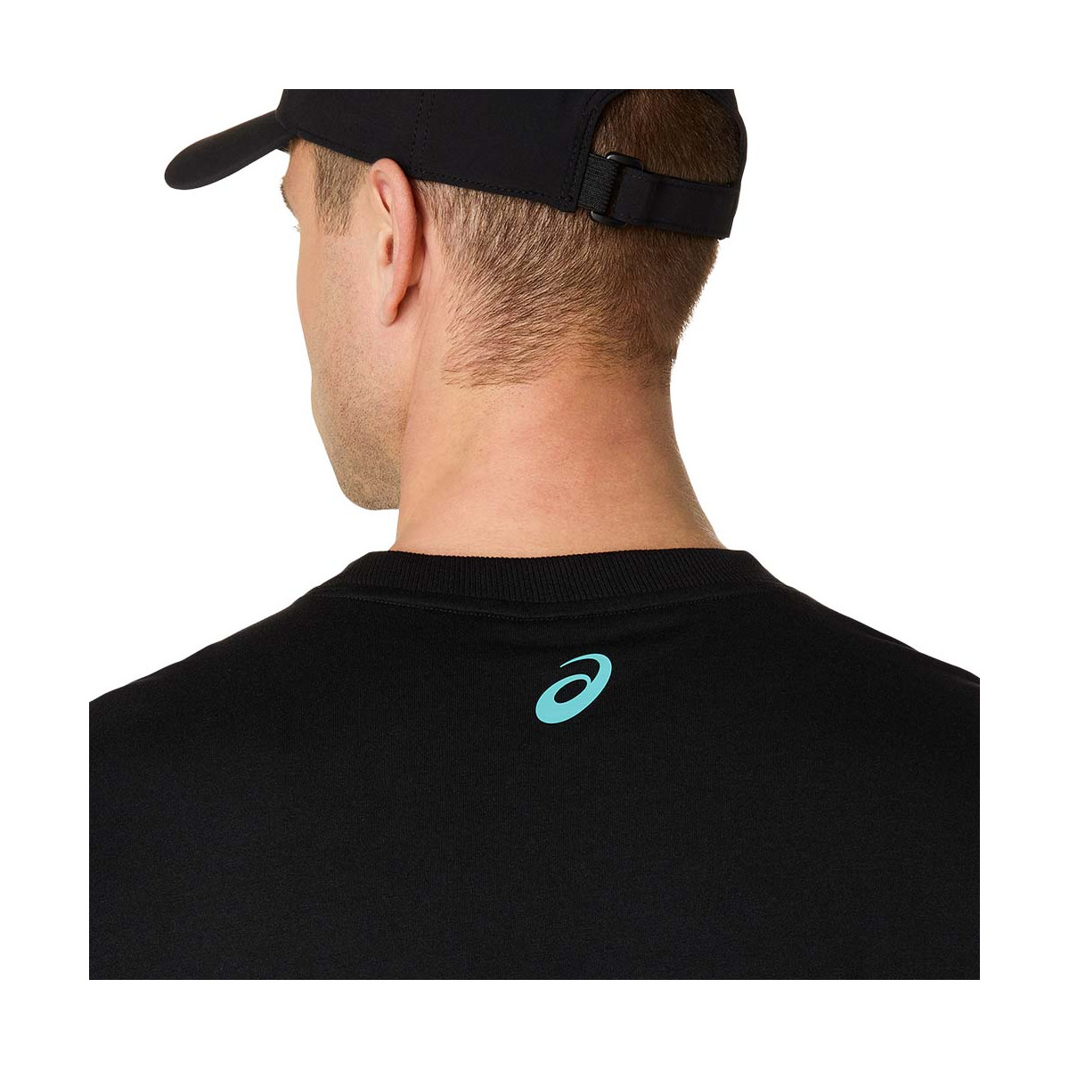 Asics Court Core Graphic T-Shirt Schwarz