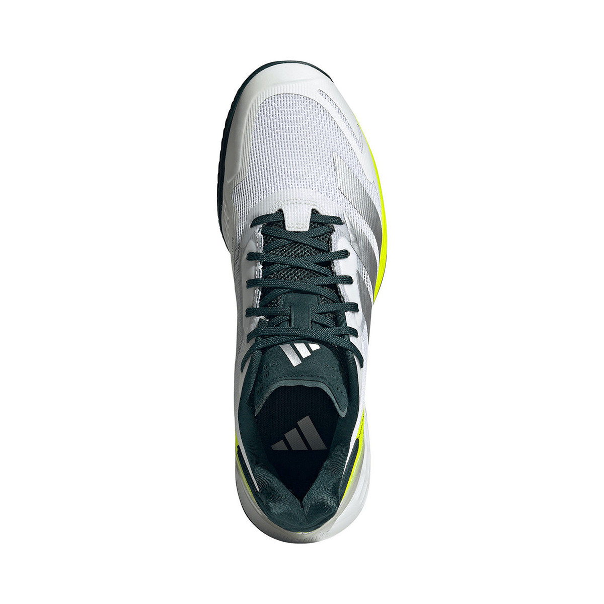 Adidas Defiant Speed 2 Tennisschuhe Sandplatz Wei&szlig; / Gelb