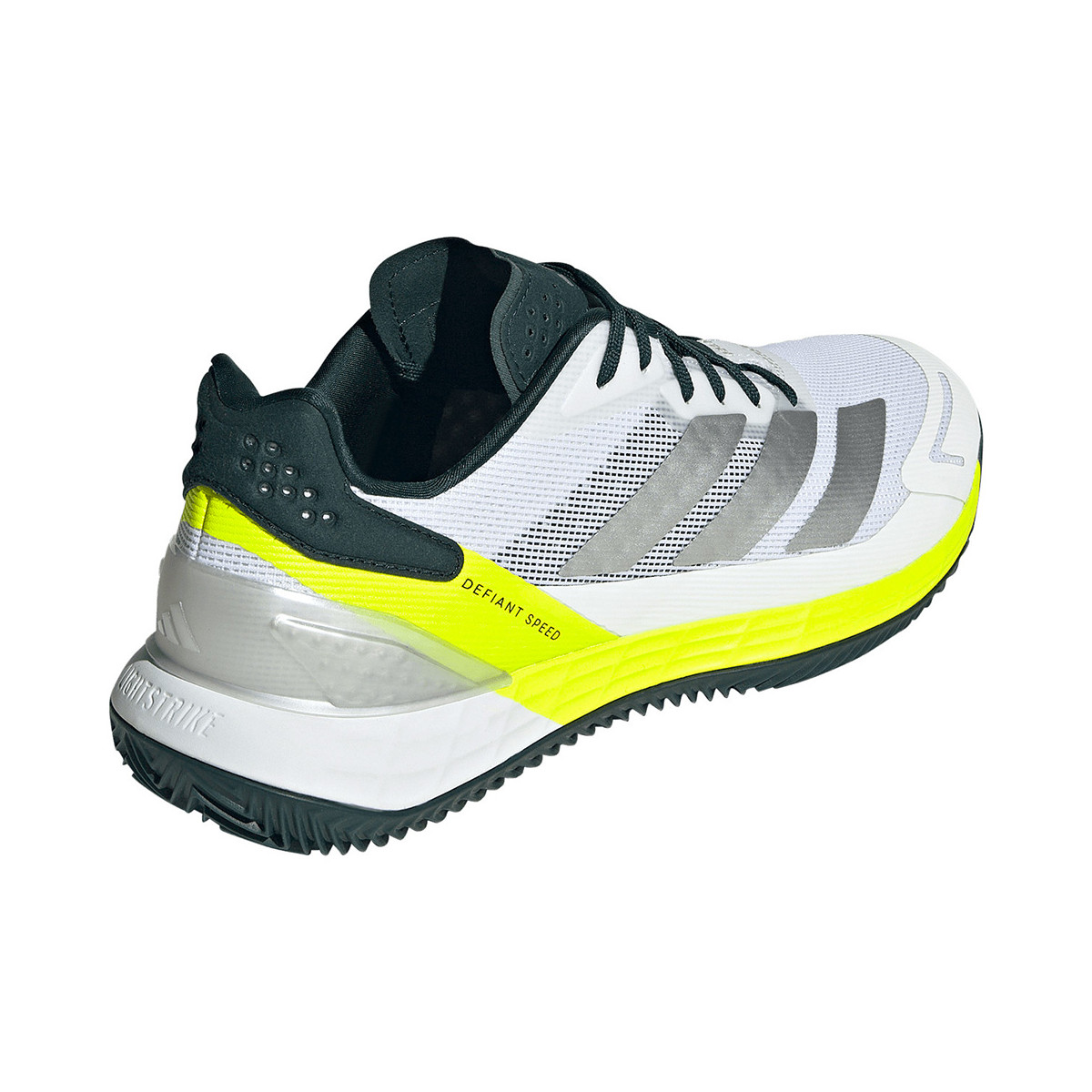 Adidas Defiant Speed 2 Tennisschuhe Sandplatz Wei&szlig; / Gelb
