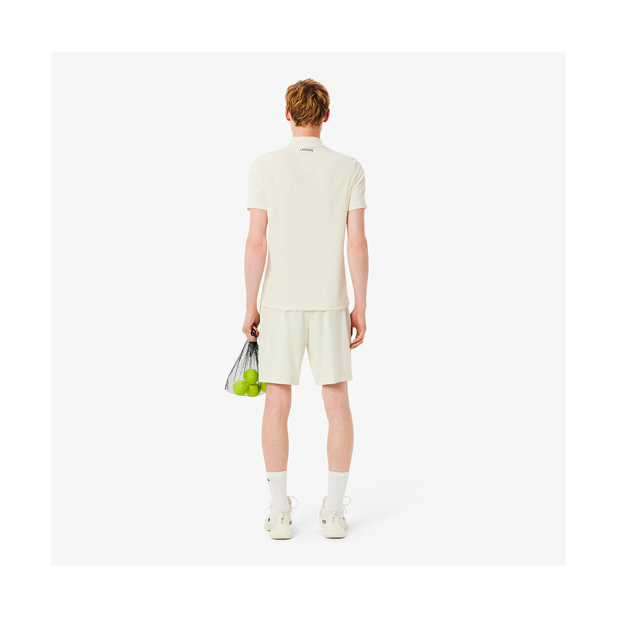 Lacoste Sport Ultra Dry Short Ecru