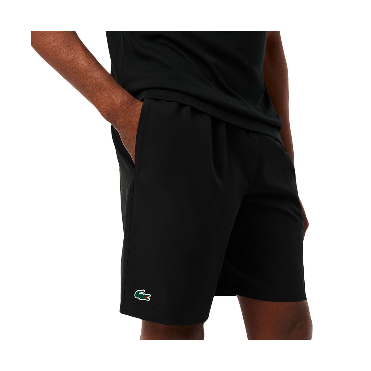 Lacoste Tennis x Novak Djokovic Short Tannengr&uuml;n
