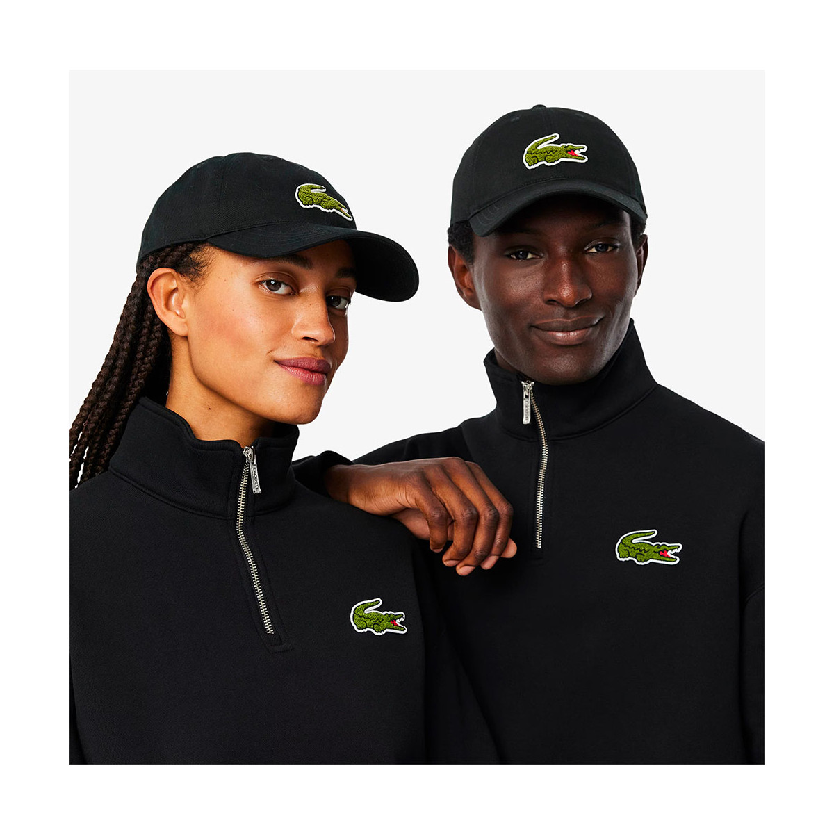 Lacoste Twill De Coton Cap Schwarz