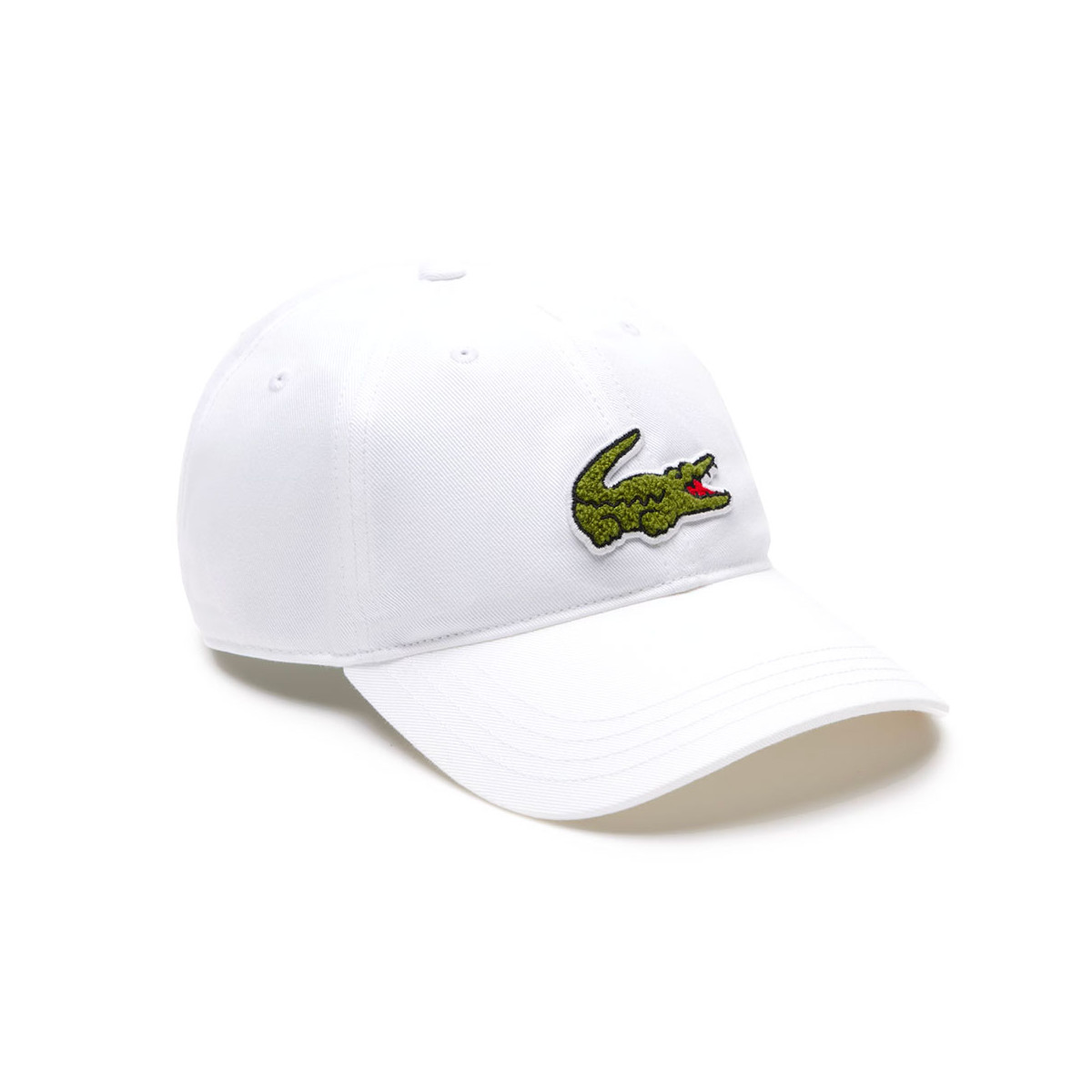 Lacoste Twill De Coton Cap Wei&szlig;