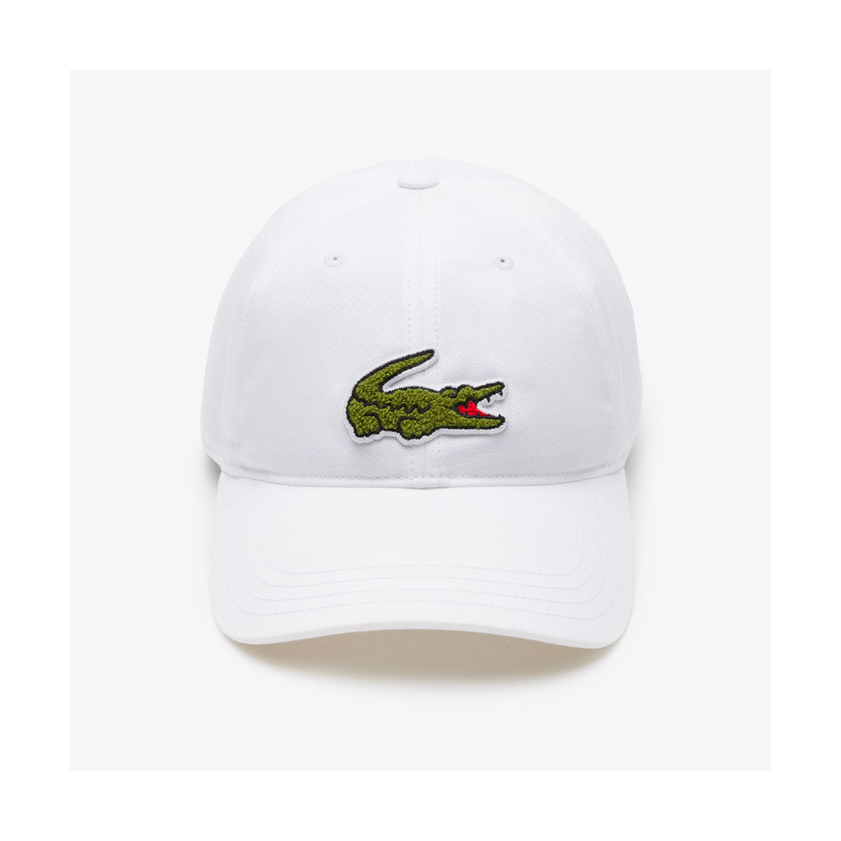 Lacoste Twill De Coton Cap Wei&szlig;