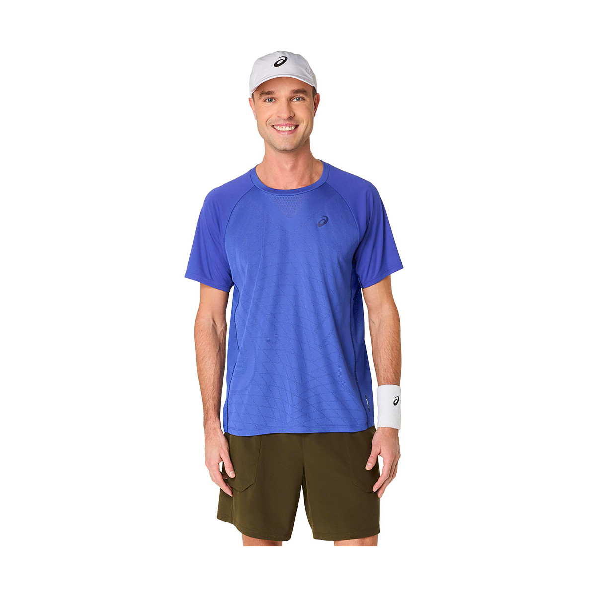Asics Match T-Shirt Blau