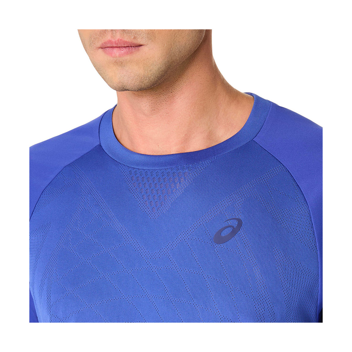 Asics Match T-Shirt Blau
