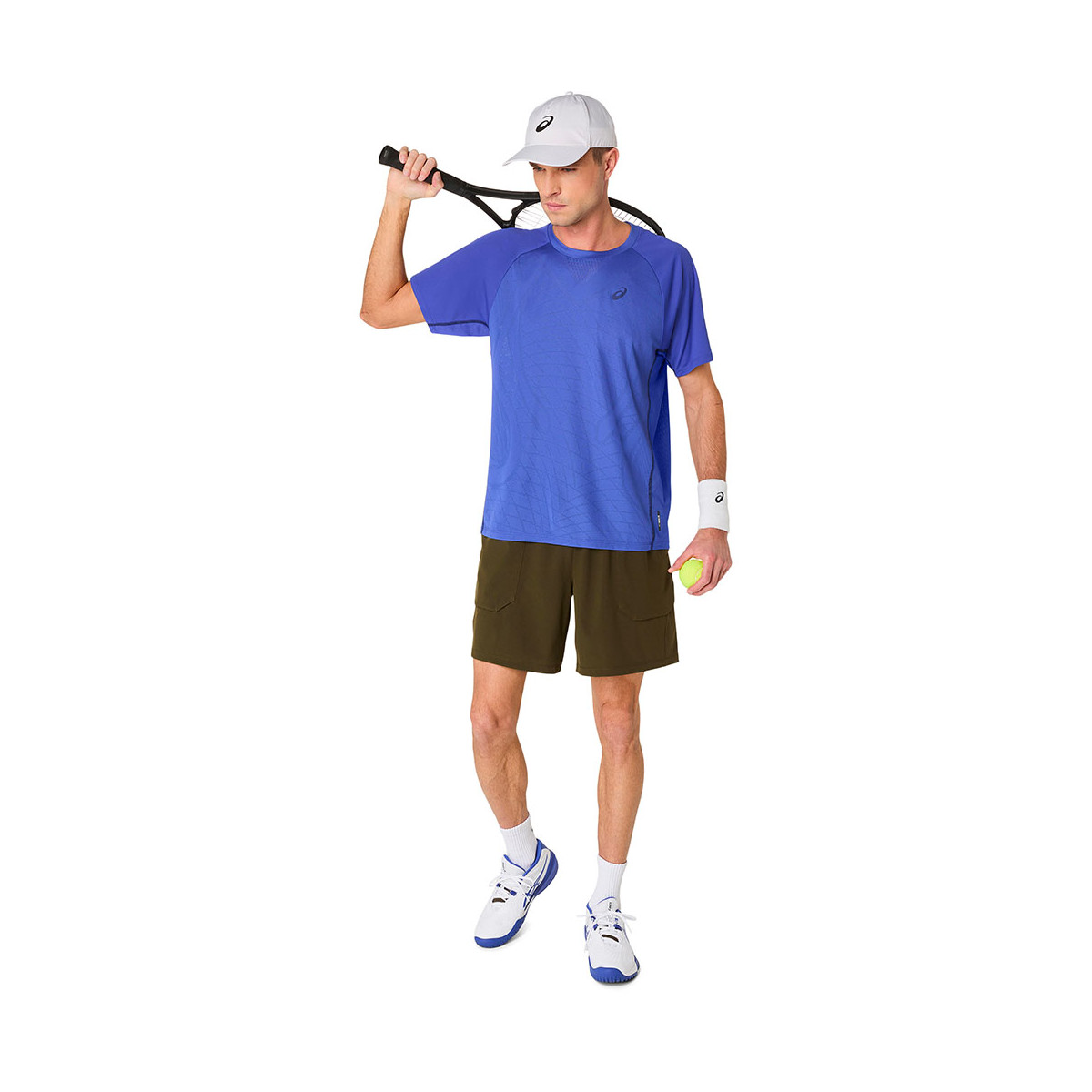 Asics Match T-Shirt Blau